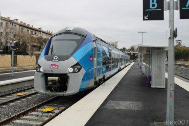 Les Régiolis B 84500 sur les TER Marseille- Aix En Provence